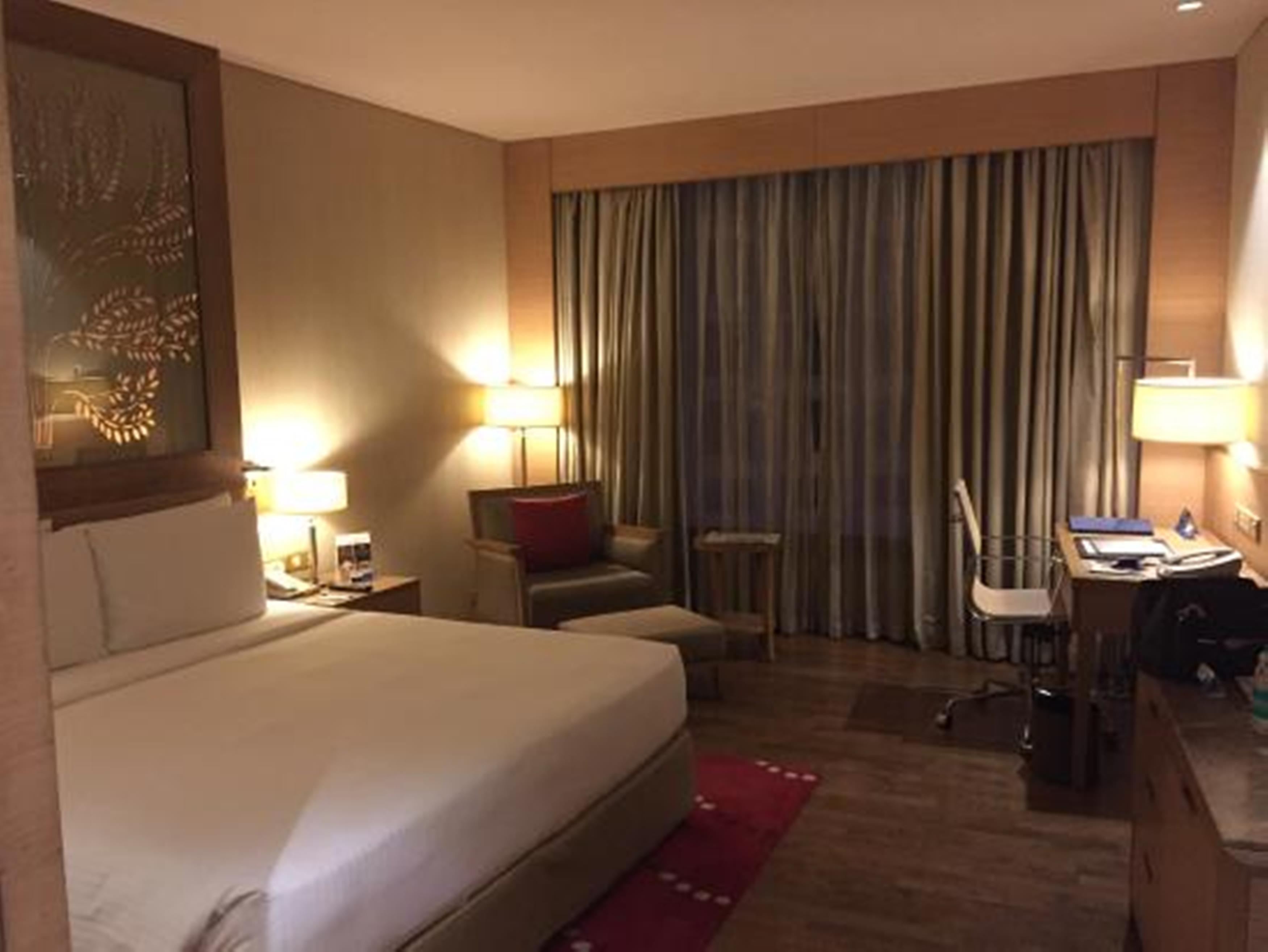 新德里德瓦卡丽笙酒店 外观 照片 A room at the hotel